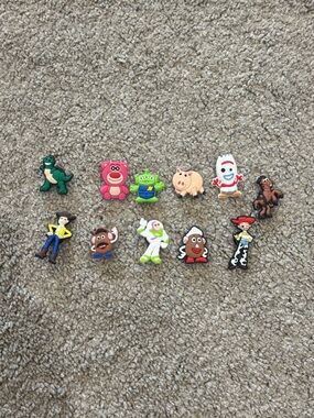 Disney Toy Story Croc Shoe Charms Jibbitz 11 Piece Set Woody Buzz Jessie